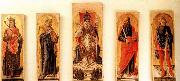 Bartolomeo Vivarini St Ambrose Polyptych oil painting artist